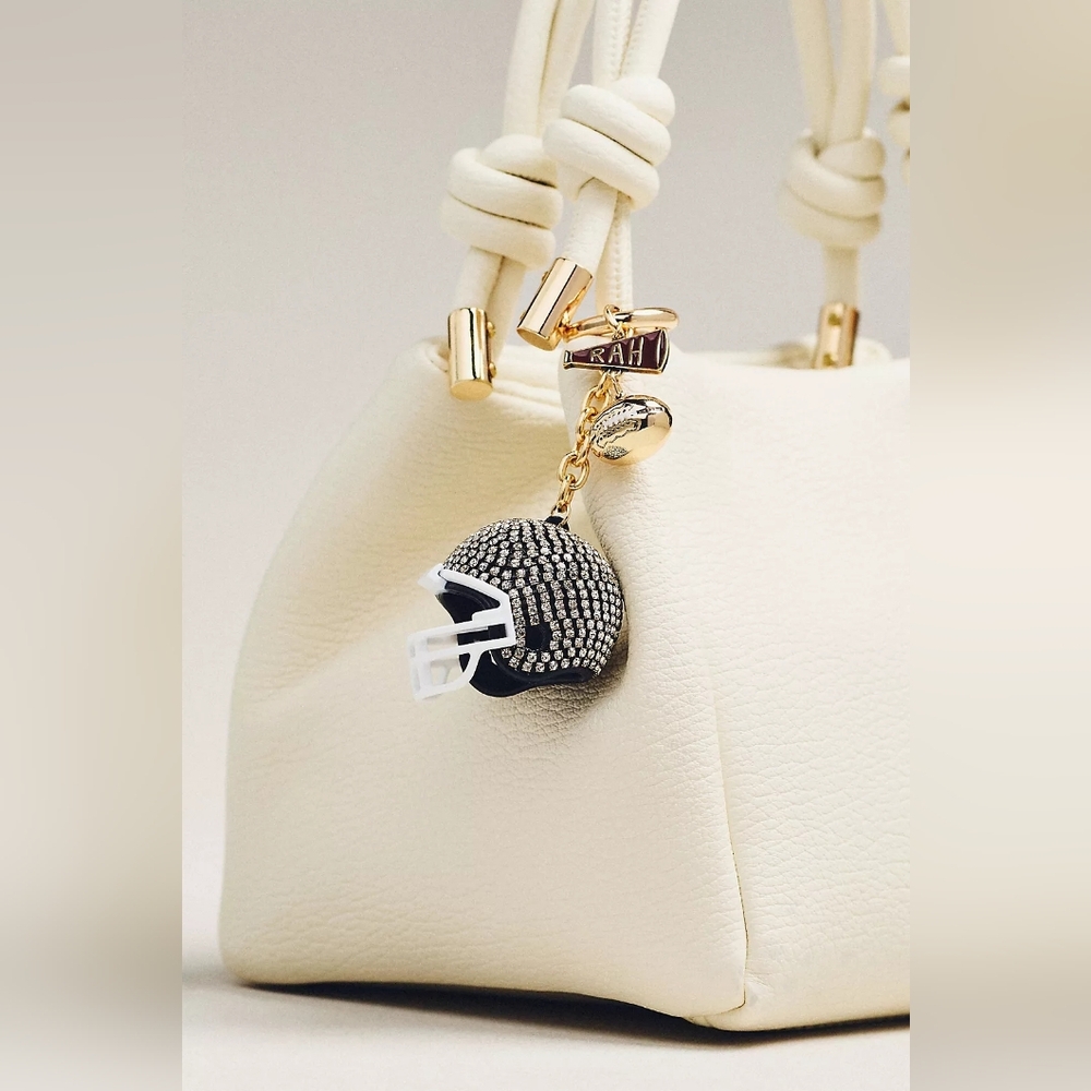 ❣️🪷NWT Anthropologie Sporty Bag Charm Keychain 🌙